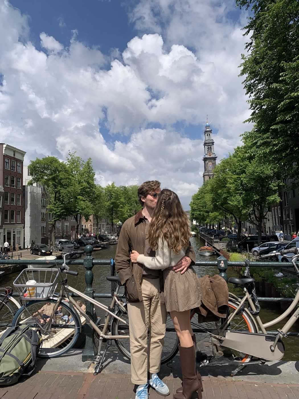 Valentine and Vincent in Amsterdam